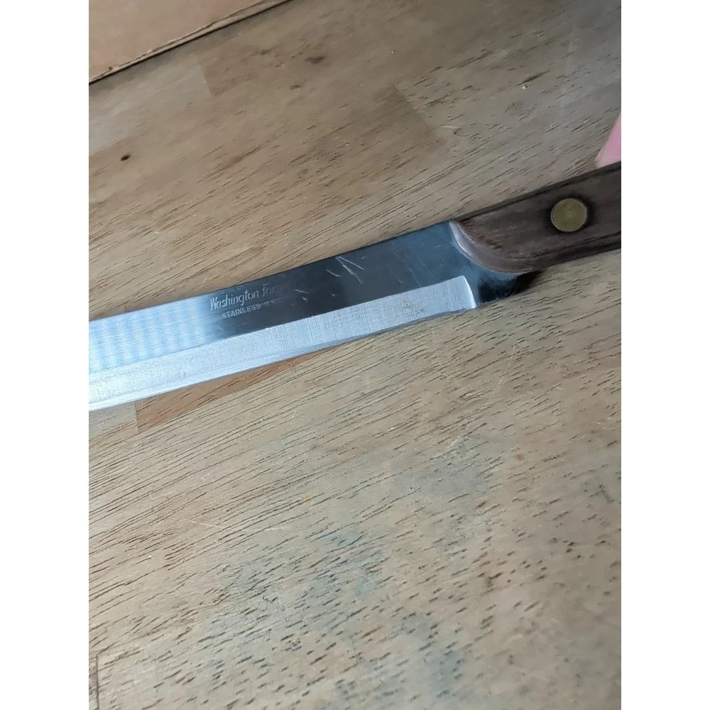 Vintage ROYAL BRAND CUTLERY SHARP-CUTTER Stainless Steel Chefs‎ Knife BA43B2206